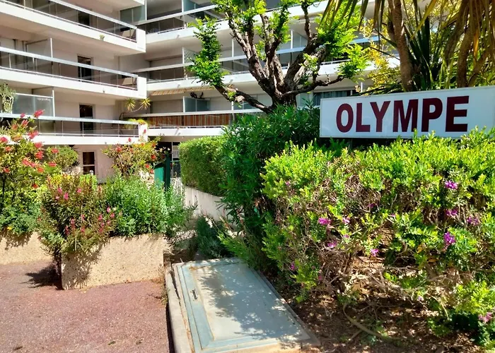 Апартаменты 10mm A Pied Des Plages, Olympe Climatise Антиб